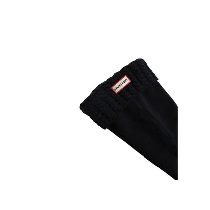 Hunter Black Recycled Polyester Sock