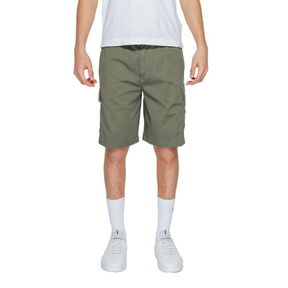 Calvin Klein Jeans Green Cotton Short