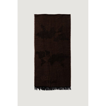 Alviero Martini Prima Classe Brown Viscose Scarf