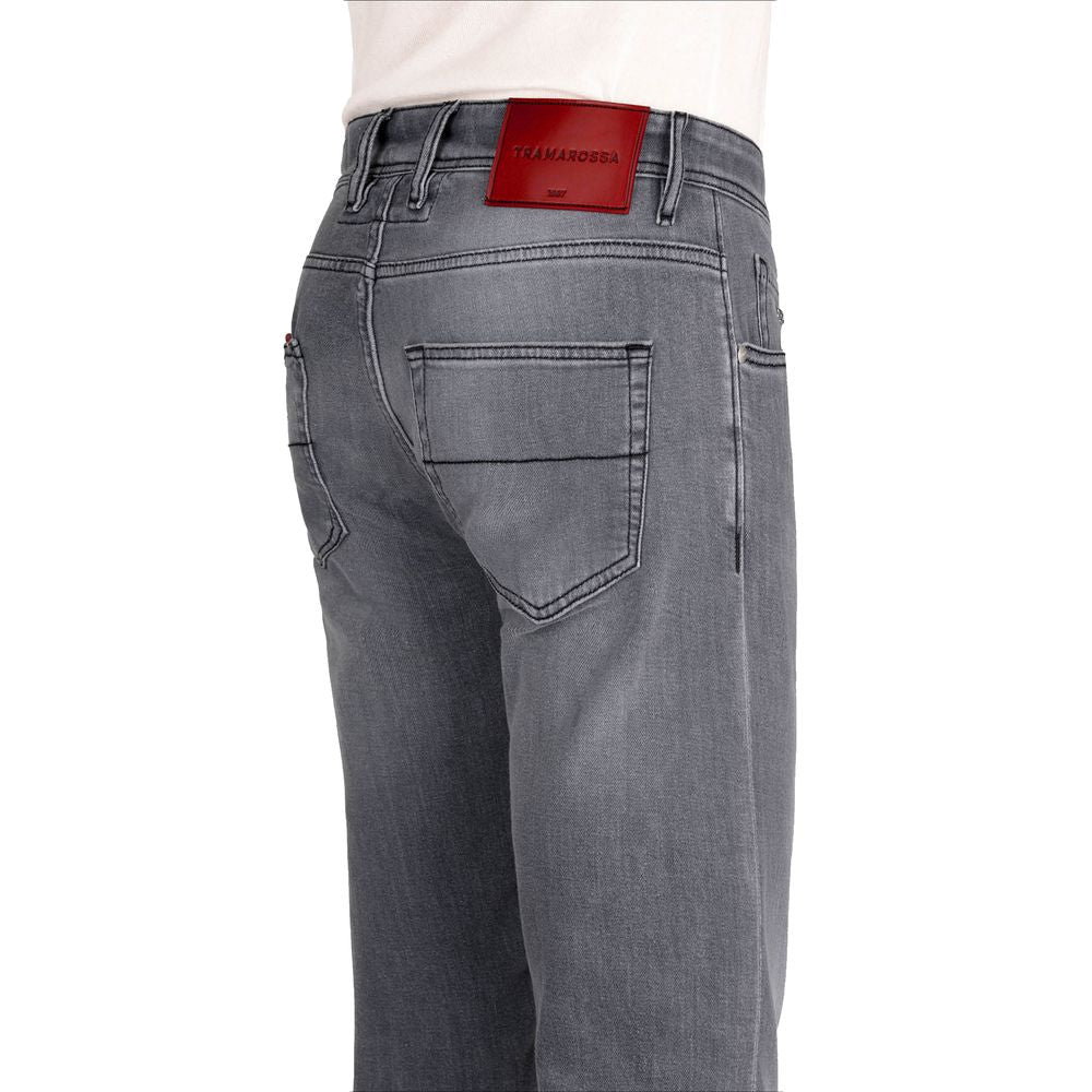 Tramarossa Blue Cotton Jeans & Pant