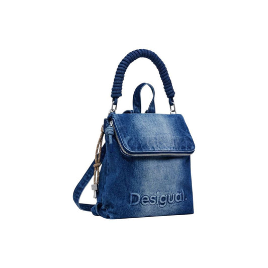 Desigual Blue Polyethylene Backpack