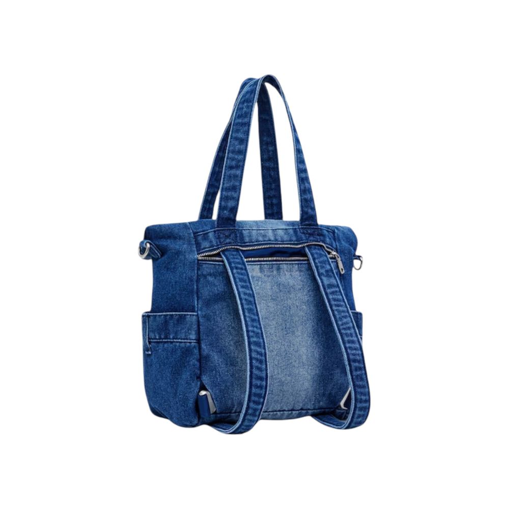 Desigual Blue Polyethylene Backpack