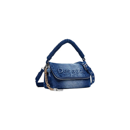 Desigual Blue Polyethylene Handbag