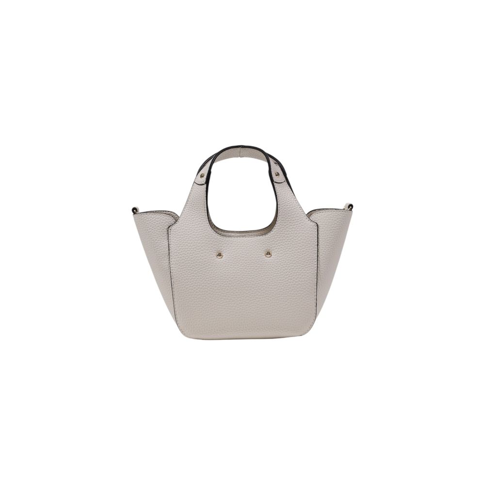 Guess Cream Polyethylene Handbag