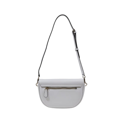 Guess White Polyethylene Handbag