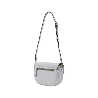 Guess White Polyethylene Handbag