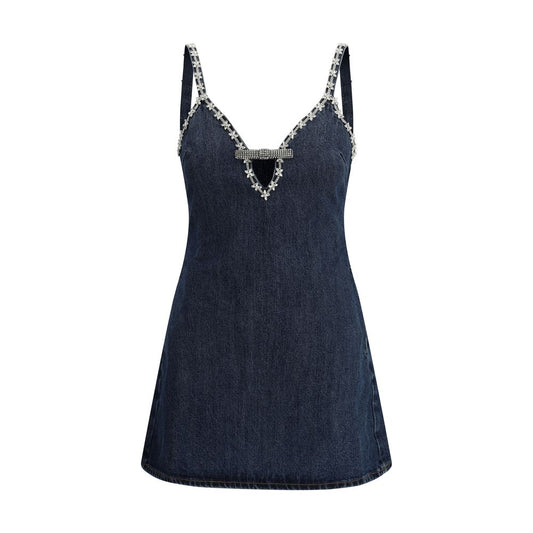 Self-Portrait Denim Mini Dress