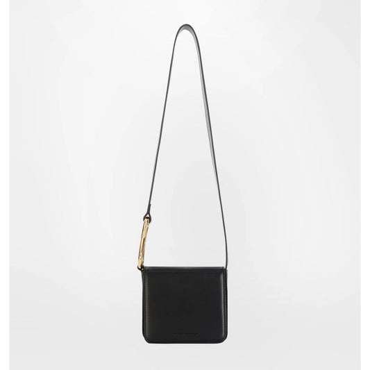 Chiara Ferragni Black Fabric Crossbody Bag